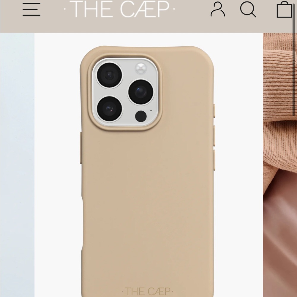 The CAEP iPhone 13 Detach Case Dune